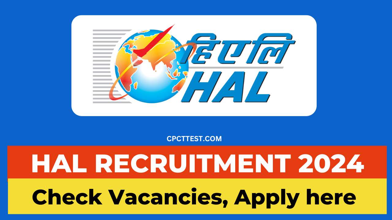 HAL Recruitment 2024, HAL vacancy 2024